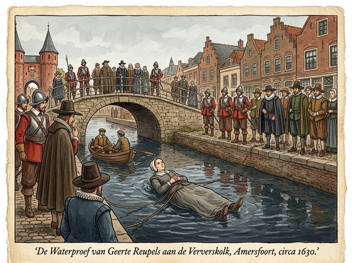 De waterproef van Geerte Reupels aan de Ververskolk